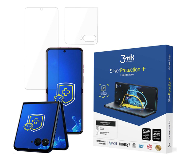 3MK SilverProtection+ Folded Edition do Motorola razr 50 ultra 5903108588355 - 1274758 - zdjęcie